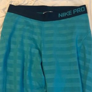 Fleece lined nike compression workout pants
